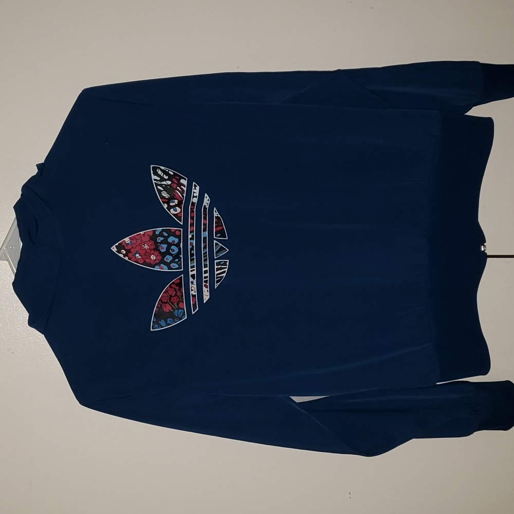 ADIDAS blue windbreaker - Picture 2 of 3